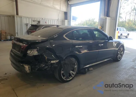 2017 Infiniti Q70L 3.7 z USA, uszkodzony, nr VIN JN1BY1PR0HM210343
